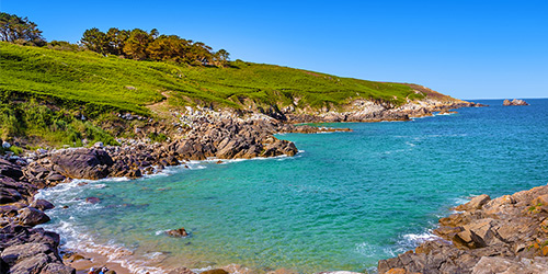 Camping im Süden des Finistère