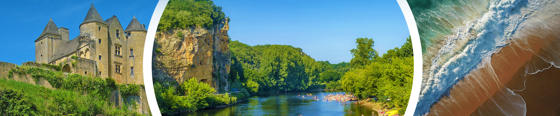 Campingurlaub in der Region Aquitanien